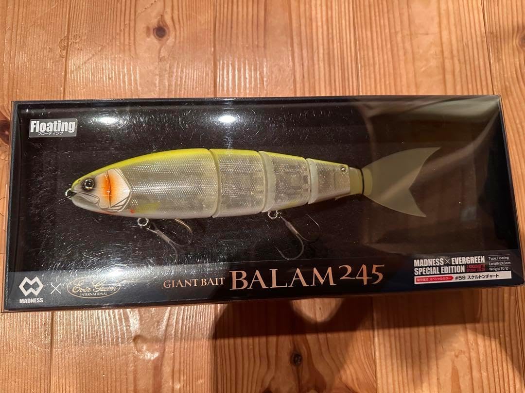 バラム 300 スケルトンチャート 新品未開封 マドネス エバーグリーン